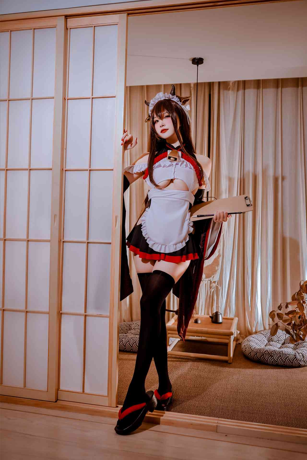二佐Nisa碧蓝樫野女仆